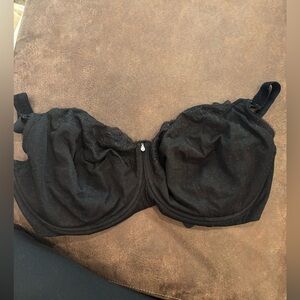 Cake maternity black Nursing Bra. 34HH